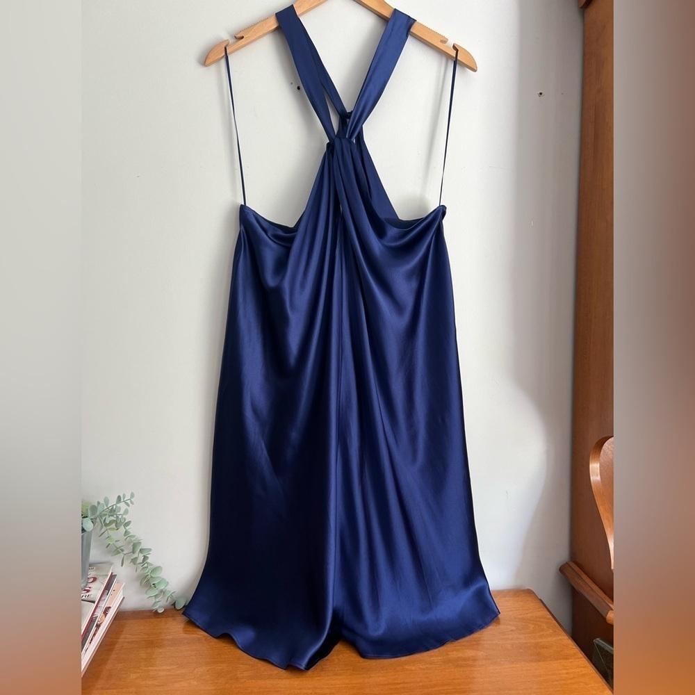 Banana Republic Navy Mini Dress